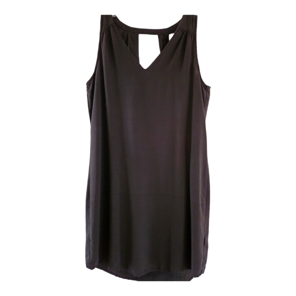 Black Tank Size XS Cutout Back V Neck Old Navy Top